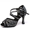 Chaussure Danse Latine - Talon Haut - Couleurs Lagon