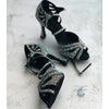 Chaussure Danse Latine - Talon Haut - Couleurs Lagon