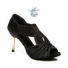 Chaussures Danse Latine Double Couche T8.5cm - Couleurs Lagon