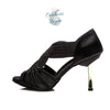 Chaussures Danse Latine Double Couche T8.5cm - Couleurs Lagon