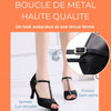 Chaussures de danse latine à boucle pour femmes - Couleurs Lagon