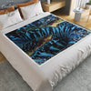 Couverture Polaire BENITIER BLEU - Couleurs Lagon