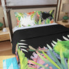Ensemble de housse de couette trois pièces US COULEURS LAGON FLORAL HIBISCUS - Couleurs Lagon