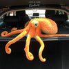 Jouet Peluche Poulpe Géant 25x80cm - Couleurs Lagon - grand modele coffre de voiture