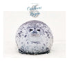 Jouet Peluche Réaliste Grands Phoques 30-80cm - Couleurs Lagon
