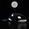 Jouet Peluche Réaliste Orque Epaulard 40cm 16in - Couleurs Lagon - avant droit