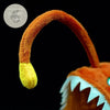 Jouet Peluche Réaliste Poisson-Lanterne 25cm 10in - Couleurs Lagon - gros plan lanterne