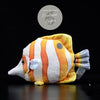 Jouet Peluche Réaliste Poissons du Lagon et Récifal 20cm 8in - Couleurs Lagon - rocket fish gauche