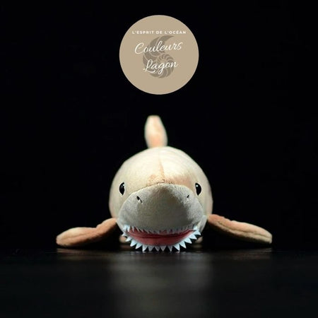 Jouet Peluche Réaliste Requin Tigre 52cm 20.50in - Couleurs Lagon - avant