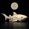 Jouet Peluche Réaliste Requin Tigre 52cm 20.50in - Couleurs Lagon - avant droit