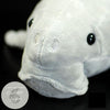 Jouet Peluche Réaliste Très Mignon Dugong 36cm - Couleurs Lagon - gros plan tete