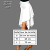 Jupe Latine Courte à Lacets - Couleurs Lagon