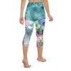 Legging de Yoga Court Taille Haute Couleurs Lagon MARINE 1 - Couleurs Lagon