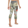 Legging de Yoga Court Taille Haute Couleurs Lagon MARINE 2 - Couleurs Lagon