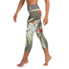 Legging de Yoga Court Taille Haute Couleurs Lagon MARINE 2.2 - Couleurs Lagon