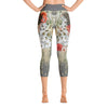 Legging de Yoga Court Taille Haute Couleurs Lagon MARINE 2.3 - Couleurs Lagon