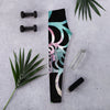 Legging de Yoga Long Taille Basse ALGUES ET MEDUSES CF - Couleurs Lagon