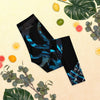Legging de Yoga Long Taille Basse BENITIER BLEU CF - Couleurs Lagon