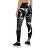 Legging de Yoga Long Taille Basse BLACK CF 68 - Couleurs Lagon