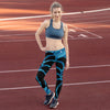 Legging de Yoga Long Taille Basse BLEU MARINE CF 29 - Couleurs Lagon