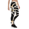 Legging de Yoga Long Taille Basse FLORAL D2 CF - Couleurs Lagon