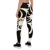 Legging de Yoga Long Taille Basse FLORAL D2 CF - Couleurs Lagon