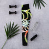 Legging de Yoga Long Taille Basse FLORAL HIBISCUS CF - Couleurs Lagon