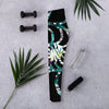 Legging de Yoga Long Taille Basse FLORAL LIBELLULE CF - Couleurs Lagon