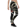 Legging de Yoga Long Taille Basse SABLE ET COQUILLAGES CF - Couleurs Lagon