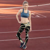 Legging de Yoga Long Taille Basse SABLE ET COQUILLAGES CF - Couleurs Lagon