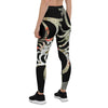 Legging de Yoga Long Taille Basse SABLE ET COQUILLAGES CF - Couleurs Lagon