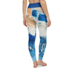 Legging de Yoga Long Taille Haute PACIFIQUE - 1 poche - Couleurs Lagon
