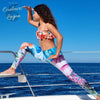 Leggings Long Taille Basse Couleurs Lagon MARINE 1 - Couleurs Lagon