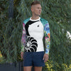 Lycra Rashguard Homme UV50+ BLANC MEDUSES - Couleurs Lagon