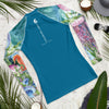Lycra Rashguard Homme UV50+ BLEU CELESTE MEDUSES - Couleurs Lagon