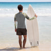 Lycra Rashguard Homme UV50+ GRIS SABLE ET COQUILLAGES - Couleurs Lagon