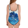 Maillot de Bain Pour Adolescente MARINE 3b - Couleurs Lagon