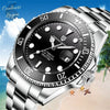 Montre Luxe Analogique Automatique à Quartz SUBMARINER INOX - Couleurs Lagon