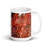 Mug Céramique Blanc Brillant GORGONES ROUGE - Couleurs Lagon