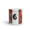 Mug Céramique Blanc Brillant GORGONES ROUGE - Couleurs Lagon