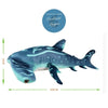Peluche Réaliste Requin Marteau Bleu Pacific 100cm - Couleurs Lagon - tailles 53x100cm