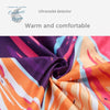 Poncho Peignoir microfibres grande taille BELIEVE IN - Couleurs Lagon