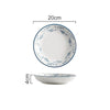 Porcelaine Céramique Haute Qualité Petit POISSON - Couleurs Lagon - assiette 4x20cm