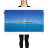 Poster Phare Amédée Nouvelle Calédonie Grand Format - Couleurs Lagon