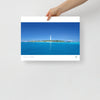Poster Phare Amédée Nouvelle Calédonie Grand Format - Couleurs Lagon
