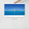 Poster Phare Amédée Nouvelle Calédonie Grand Format - Couleurs Lagon