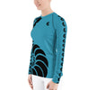 Rashguard Femme UPF50+ Couleurs Lagon BLUE - Couleurs Lagon