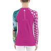 Rashguard Femme UPF50+ Couleurs Lagon PM1-MAGENTA - Couleurs Lagon