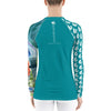 Rashguard Femme UPF50+ Couleurs Lagon PM1-TURQUOISE - Couleurs Lagon