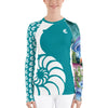 Rashguard Femme UPF50+ Couleurs Lagon PM1-TURQUOISE - Couleurs Lagon